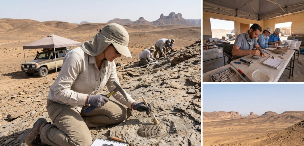 Authentic Morocco Fossil Expeditions The Ultimate Sahara Paleontology & Geological Field Guide