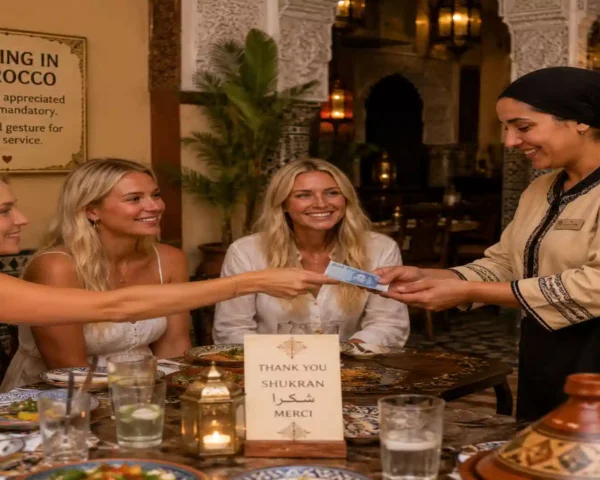 Tipping in Morocco