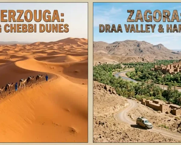 Merzouga vs Zagora which one wins