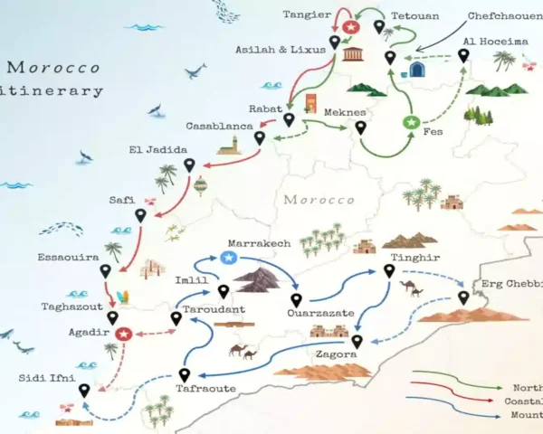 Morocco itinerary 7 days.