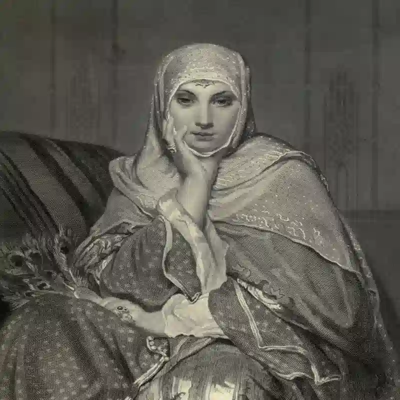 Artistic depiction of Fatima al-Fihri, the Arab woman whose vision led to the founding of the world's oldest university.