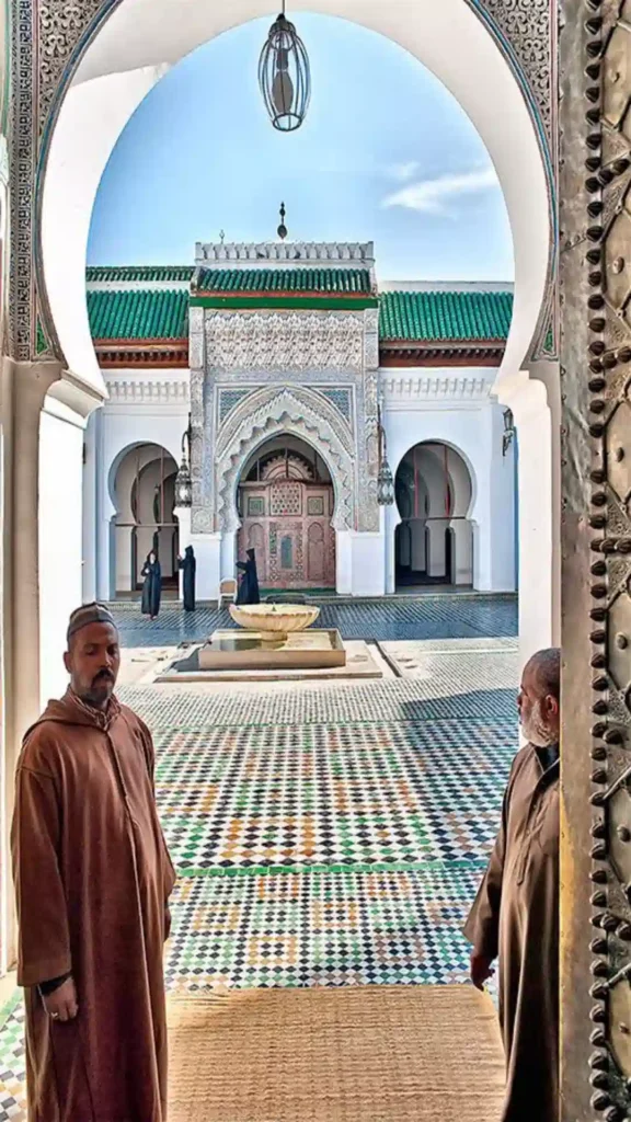 The Heart of Al-Qarawiyyin - found by Fatima al fihri.